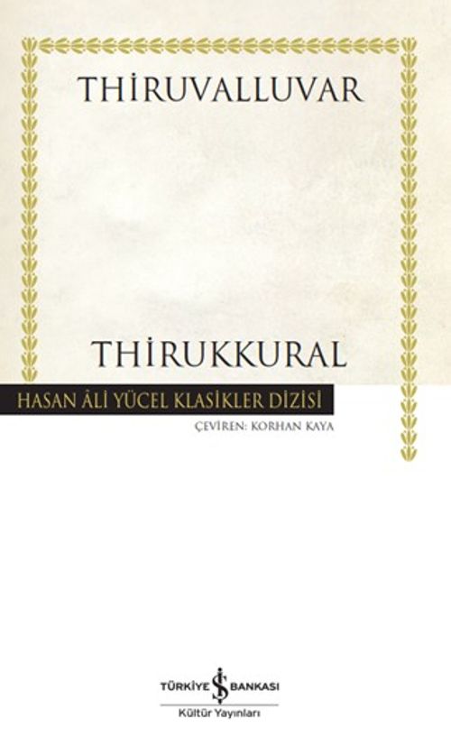 Thirukkural (Karton Kapak)
