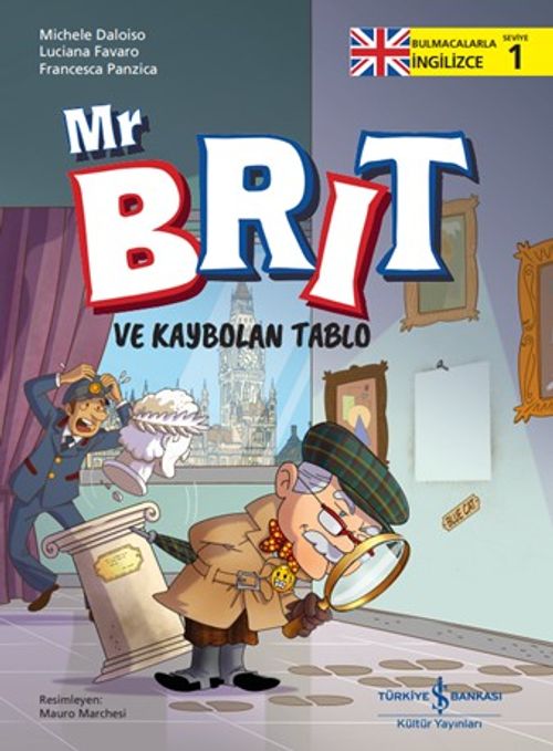 Mr Brit ve Kaybolan Tablo / Bulmacalarla İngilizce-1