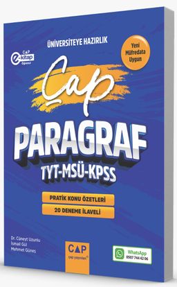 TYT MSÜ KPSS Türkçe Anlam Bilgisi Üniversiteye Hazırlık 20 Deneme İlaveli