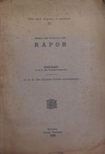 Türk Halk Bilgisine Ait Maddeler IV – Birinci İlmi Seyahate Dair Rapor (2-D-43)