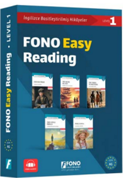 Easy Reading Hikaye Seti 5 Kitap A1‐ Level 1 (Kutulu)
