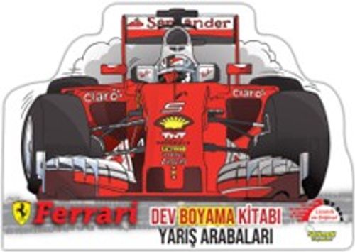 Ferrarı̇ Dev Boyama Yarış Arabaları 