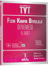 TYT Fizik Kimya Biyoloji FKB Denemesi 15 Adet