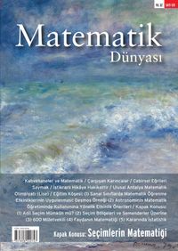 Matematik Dünyası Dergisi Sayı:120 