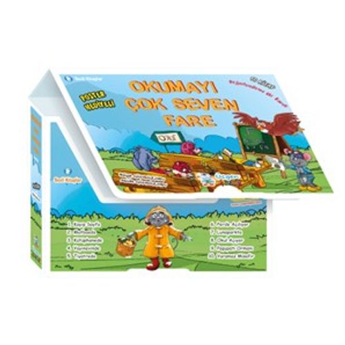 Okumayı Çok Seven Fare (Kutulu 10 Kitap)