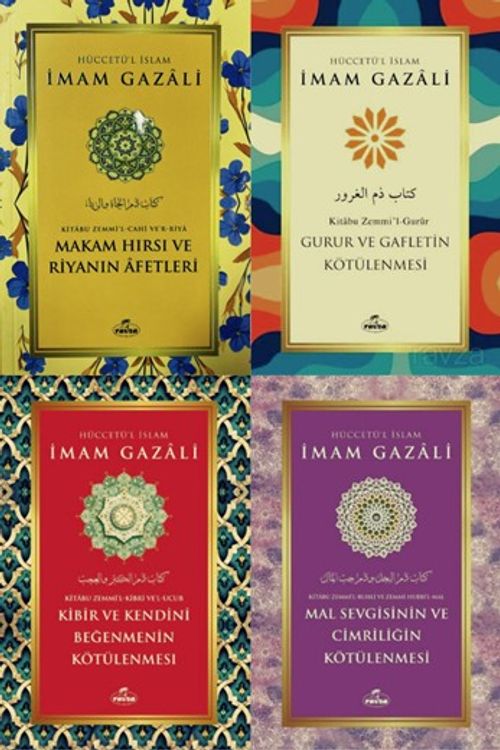 Kalbin Hastalıklarıyla Mücadele – İmam Gazalî Ahlak Serisi (4 Kitap)