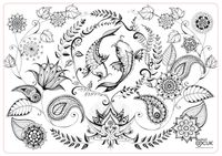 Funny Mat - Çiçekli Bahçe