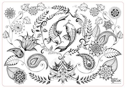 Funny Mat - Çiçekli Bahçe