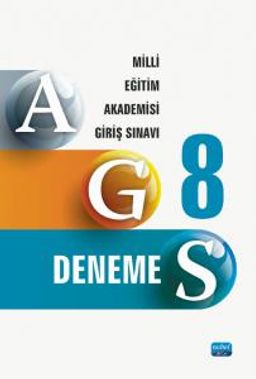 AGS 8 Deneme - Milli Eğitim Akademisi Giriş Sınavı Kitabı