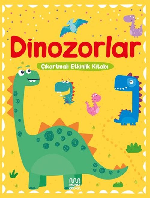 Buttercup / Dinozorlar Çıkartmalı Etkinlik Kitabı
