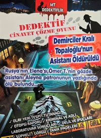 Dedektiflik Cinayet Çözme Oyunu - Demirciler Kralı Topaloğlu'nun Asistanı Öldürüldü