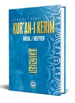 Kur'an-ı Kerim Meal Defter Metinsiz (Ciltli-Mavi)
