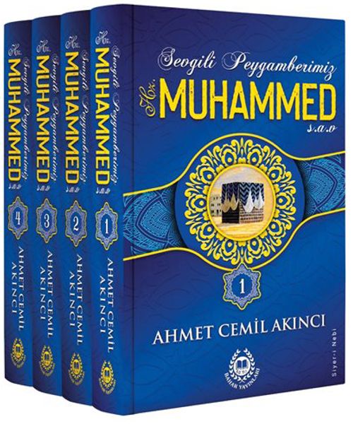Sevgili Peygamberimiz Hz. Muhammed (s.a.v.) (4 Kitap Set Ciltli)