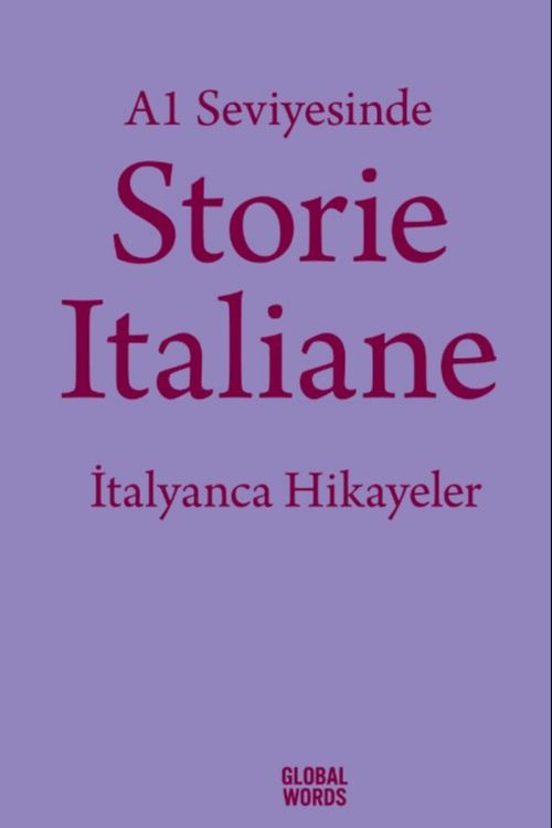 A1 Seviyesinde Storie İtaliane / İtalyanca Hikayeler