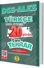 DGS ALES Türkçe 20 Günde Tam Tekrar Soru Bankası