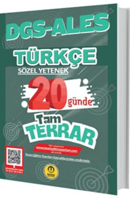 DGS ALES Türkçe 20 Günde Tam Tekrar Soru Bankası