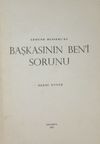 Edmund Husserl'de Başkasının Ben'i Sorunu - 4-A-16