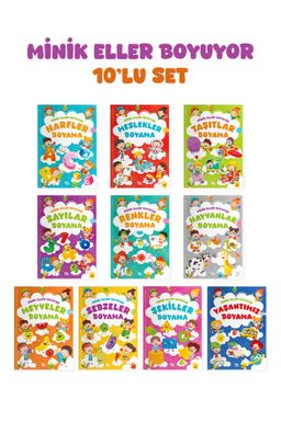 Minik Eller Boyuyor 10 Kitaplık Set (Örnek Resimli)