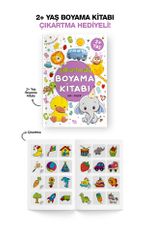 Çıkartmalı Boyama Kitabı (2 Yaş +)