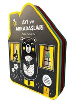 Ayı ve Arkadaşları Mutlu Ev Kitabı (Keçe Kitap)