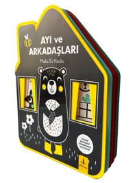 Ayı ve Arkadaşları Mutlu Ev Kitabı (Keçe Kitap)