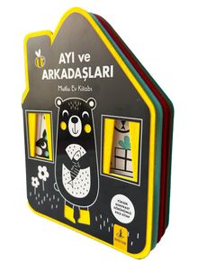 Ayı ve Arkadaşları Mutlu Ev Kitabı (Keçe Kitap)