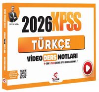 2026 KPSS Türkçe Video Ders Notları 