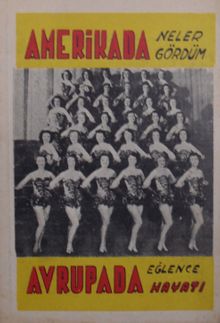 Amerikada Neler Gördüm Avrupada Eğlence Hayatı (Kod:6-B-4)