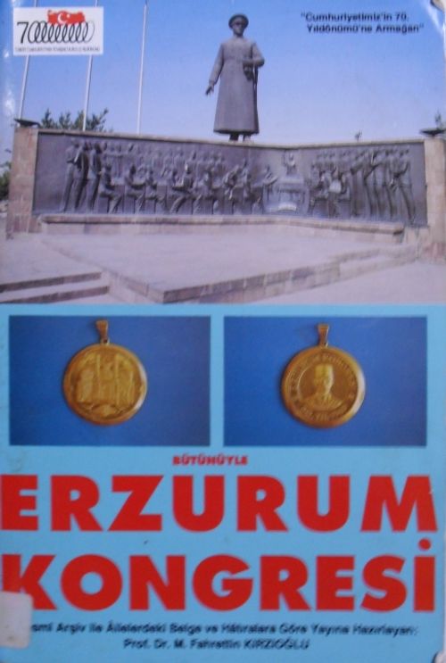 Bütünüyle Erzurum Kongresi (3 Cilt Bir Arada) (Kod:6-B-14)