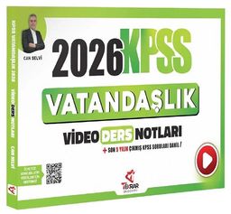 2026 KPSS Vatandaşlık Video Ders Notları 