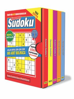 Fenomen Sudoku Bulmaca Seti (5 Kitap)