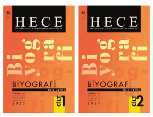 Biyografi Özel Sayısı Özel Sayı: 50 Hece Dergisi Sayı: 342/343/344