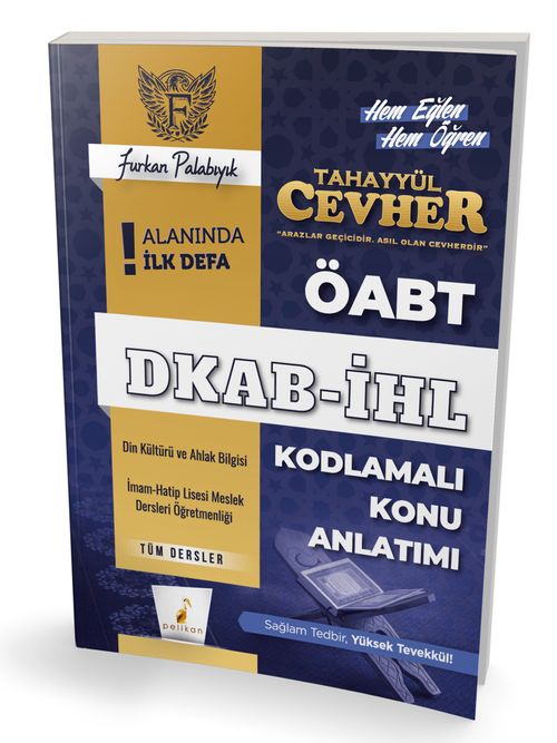 Tahayyül Cevher ÖABT DKAB - İHL Tüm Dersler Kodlamalı Konu Anlatımı