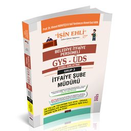 GYS-ÜDS Belediye İtfaiye Personeli 3. Grup İtfaiye Şube Müdürü Konu Anlatımı