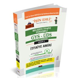 GYS-ÜDS Belediye İtfaiye Personeli 2. Grup İtfaiye Amiri Soru Bankası