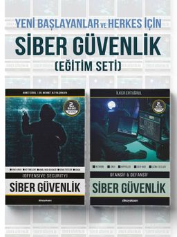 Yeni Başlayanlar ve Herkes için Siber Güvenlik Eğitim Seti (2 Kitap)