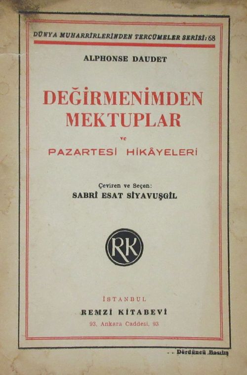 Değirmenimden Mektuplar