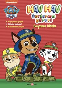 Paw Patrol Hav Hav Kurtarma Görevi Boyama Kitabı