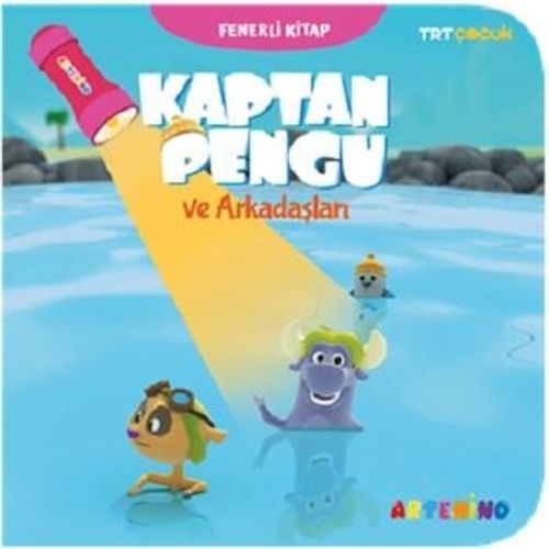 Kaptan Pengu  ve Arkadaşları - Trt Çocuk Fenerli Ara-Bul Hikaye Kitabı