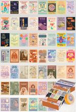 Motivasyon Risografları Temalı 54 Adet Duvar Poster Seti Oda Dekoru (Paspartulu)