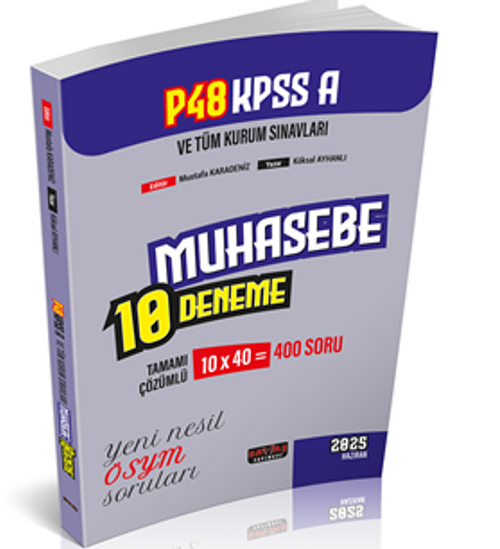 P48 KPSS A Grubu Muhasebe 10 Deneme