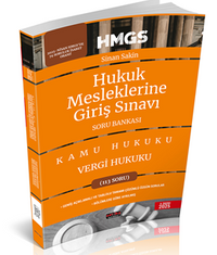 HMGS Vergi Hukuku Soru Bankası