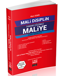 Mali Disiplin Maliye Soru Bankası