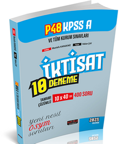P48 KPSS A Grubu İktisat 10 Deneme
