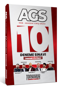MEB AGS Tamamı Çözümlü 10 Deneme Sınavı