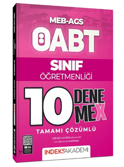 ÖABT MEB-AGS Sınıf Öğretmenliği 10 DenemeX Çözümlü