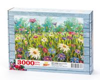 Yabani Çiçekler Ahşap Puzzle 3000 Parça (BC76-MMM)