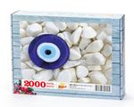 Nazar Boncuğu ve Taşlar Ahşap Puzzle 2000 Parça (OB51-MM)