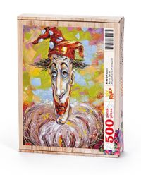 Palyaço Ahşap Puzzle 500 Parça (PT06-D)