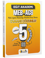 MEB-AGS Tamamı Çözümlü 5 Deneme